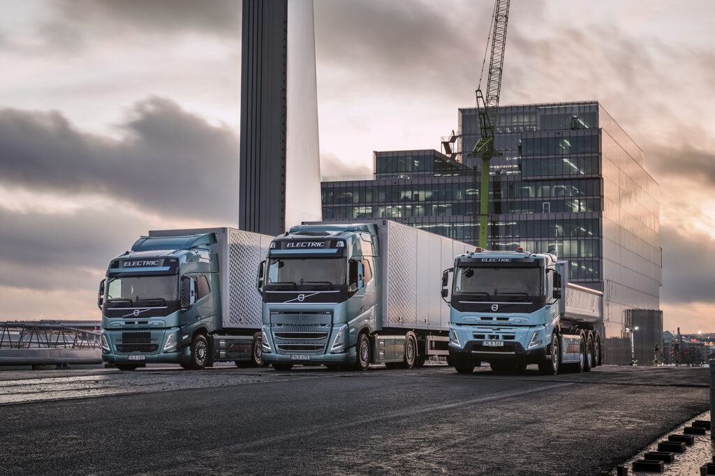 volvo trucks camiones eléctricos chile